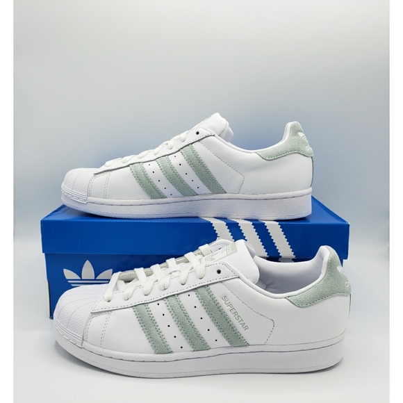 adidas superstar vapour green